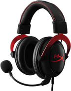 HyperX KHX-HSCP-RD Cloud II Gaming Headset Red Renewed