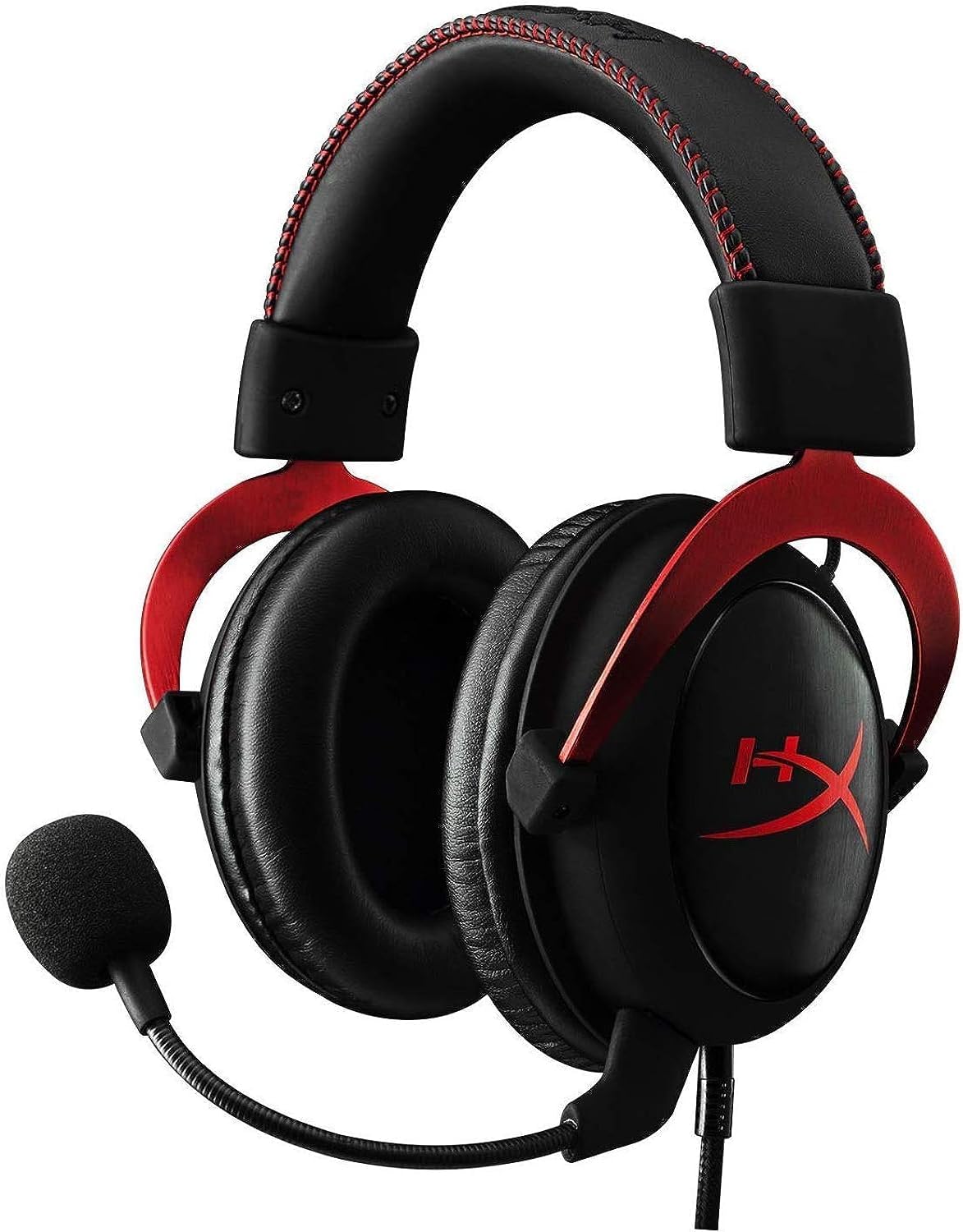 HyperX KHX-HSCP-RD Cloud II Gaming Headset Red Renewed