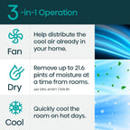Hisense AHW0823TW1W 8000 BTU Smart Window Air Conditioner