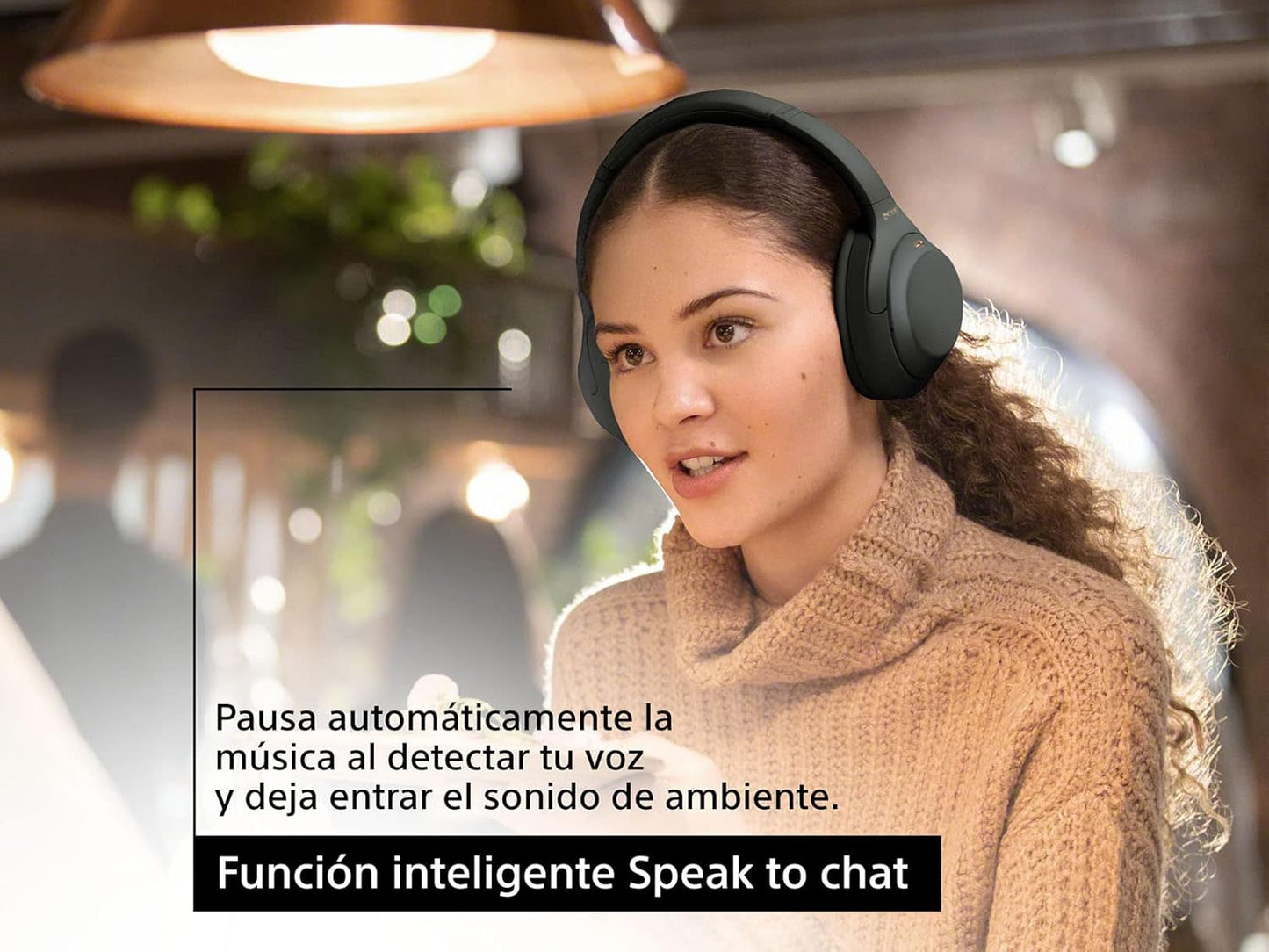 Sony WH1000XM4/B Wireless Noise Canceling Headphones