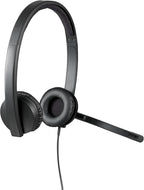 Logitech 981-000574 H570e USB Wired Noise-Canceling Headset