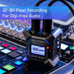 Zoom F3 32-Bit Float Multitrack Recorder Bundle
