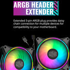Cooler Master MF140 Halo ARGB PC Case Fan