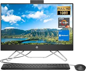 HP TPC-Q086-24_N11803-***_90W Ryzen 5 All-in-One Desktop 8TB SSD — main product image