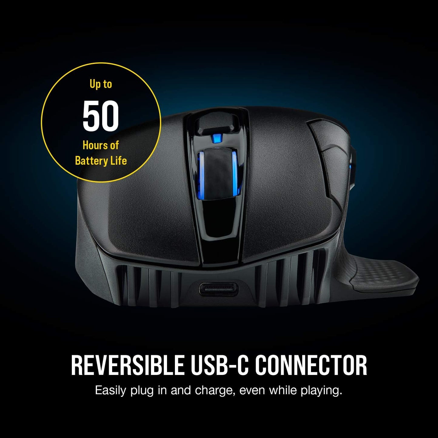 Corsair CH-9315411-NA Dark Core RGB Pro Wireless Gaming Mouse