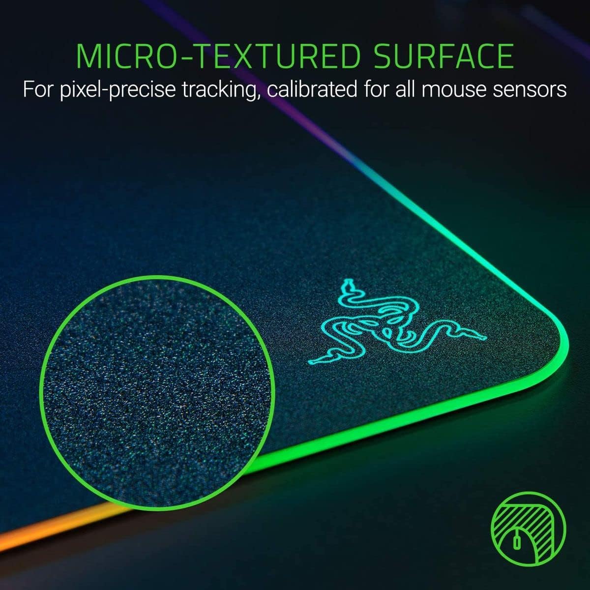 Razer RZ02-03020100-R3U1 Firefly V2 RGB Mouse Pad