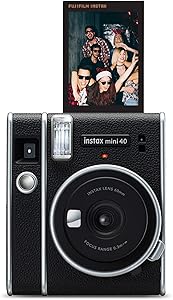 Fujifilm 16696875 Instax Mini 40 Instant Film Camera