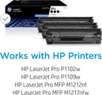 HP CE285A 85A Black LaserJet Toner Cartridge