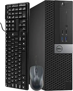 Dell 7040 OptiPlex i5 Desktop PC RX-550 Gaming Renewed — main product image
