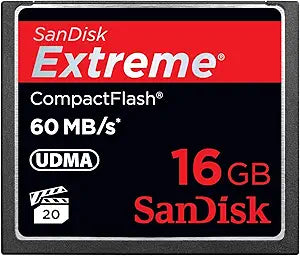 SanDisk SDCFX-016G-X46 Extreme CompactFlash 16GB Memory Card — main product image