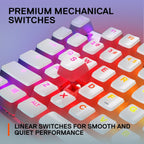 SteelSeries 64656 Apex 7 TKL Ghost Keyboard