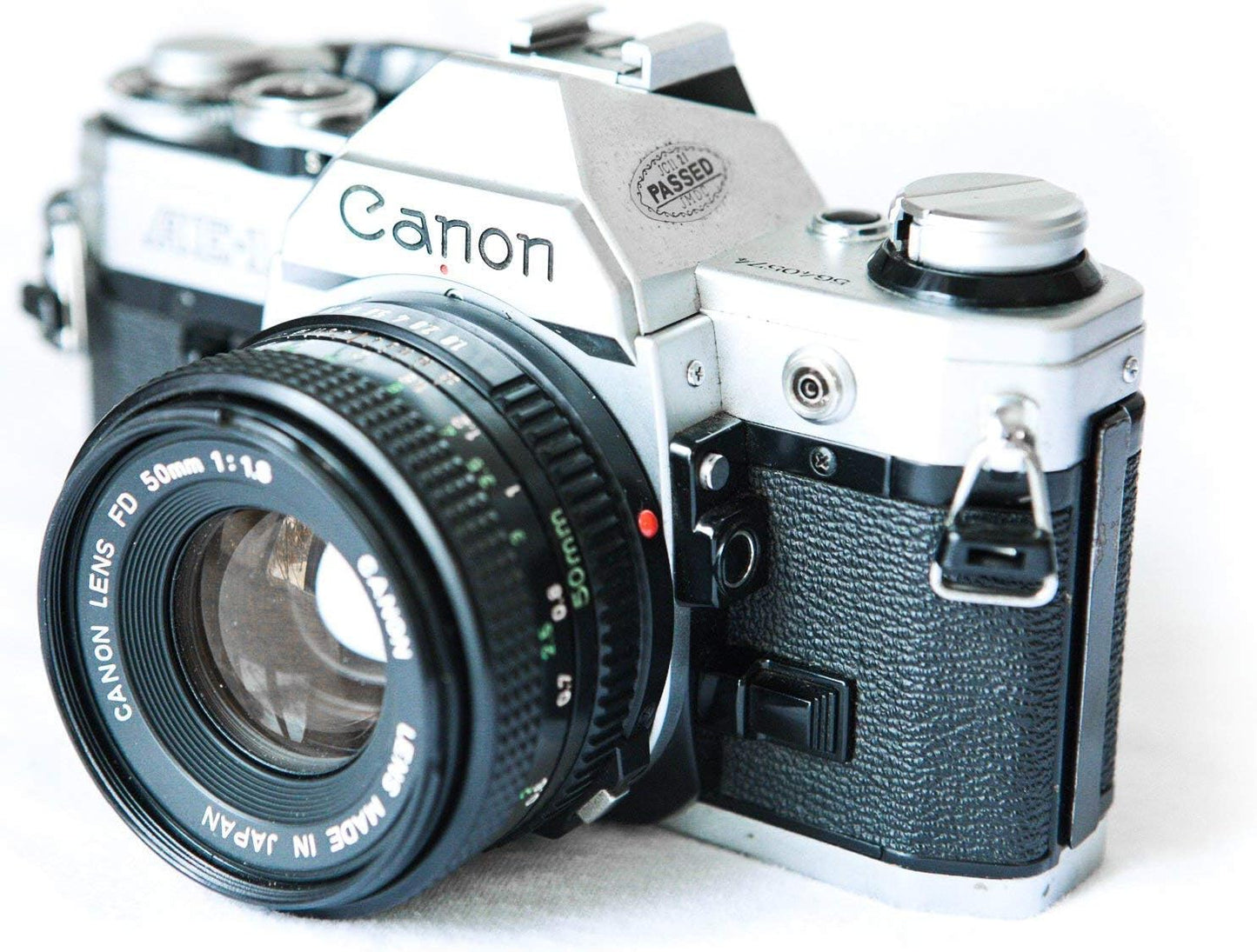 Canon AE-1 Vintage 35mm SLR Camera with 50mm Lens - Renewed