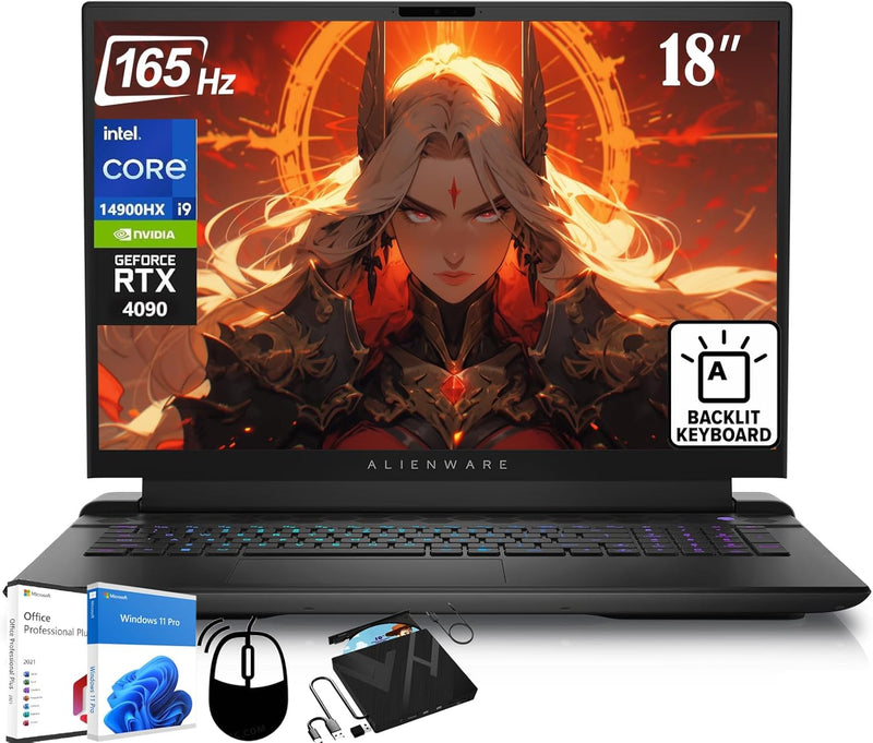 Dell Alienware M18 R2 i9 RTX 4090 Gaming Laptop — main product image