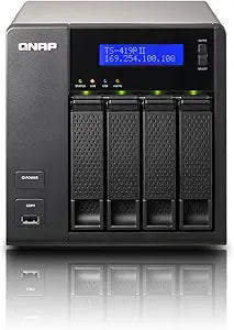 QNAP TS-419PII-US 4-Bay Network Storage Server — main product image