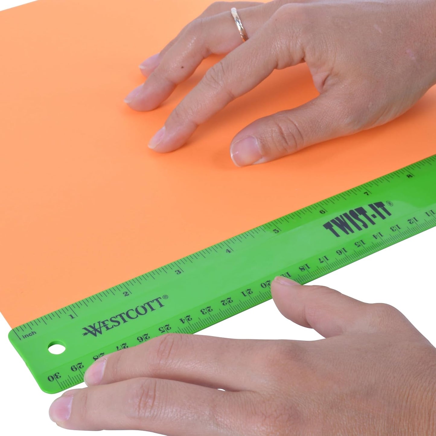 Westcott 16292 12" Twist It Flexible Ruler - Assorted Colors