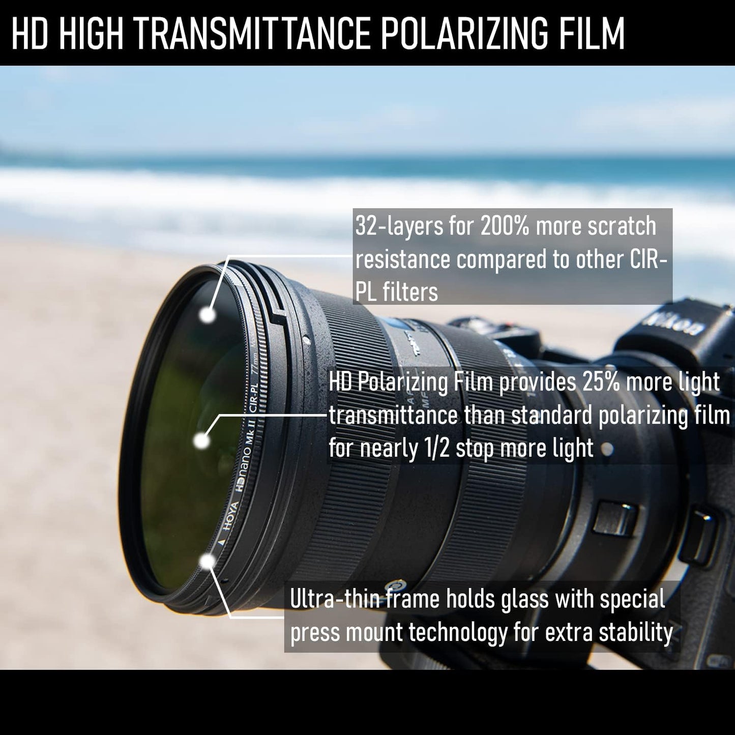 Hoya YYP4152 HD Nano MkII 52mm CPL Filter