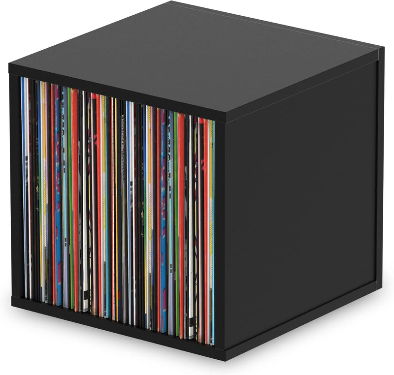Glorious AMS-RECORD-BOX-110-BLK Black Vinyl Record Box — main product image