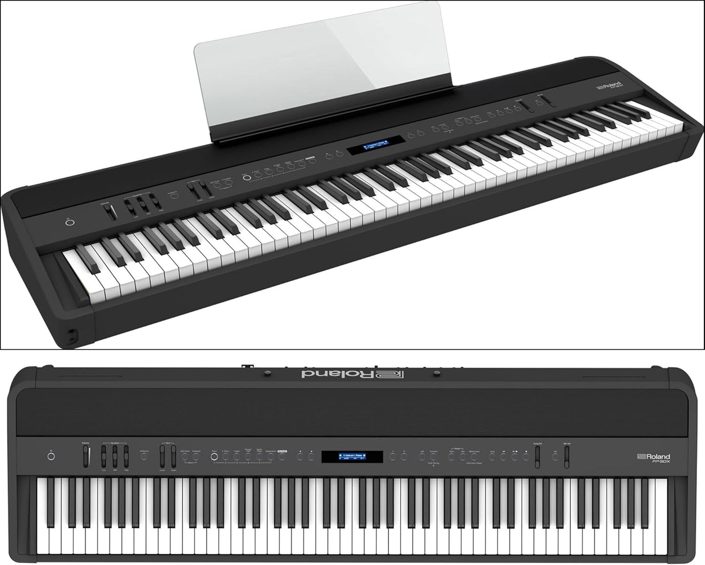 Roland FP-90X 88-Key Digital Piano Black Bundle