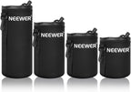 Neewer 90079322 4X DSLR Camera Lens Case Pouch Set