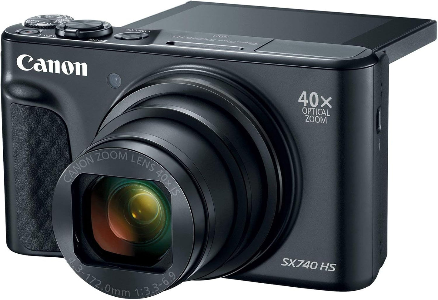 Canon SX740 PowerShot 40x Zoom 4K Camera Renewed