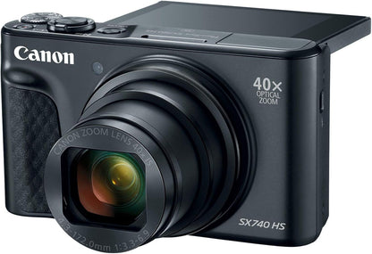 Canon SX740 PowerShot 40x Zoom 4K Camera Renewed