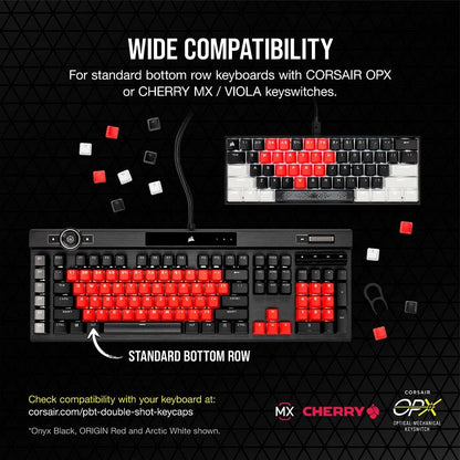 Corsair CH-9911060-NA PBT Double-Shot PRO Keycap Set