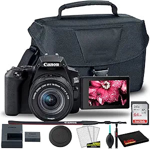 Canon EOS Rebel SL3 DSLR 18-55mm Lens Bundle Renewed
