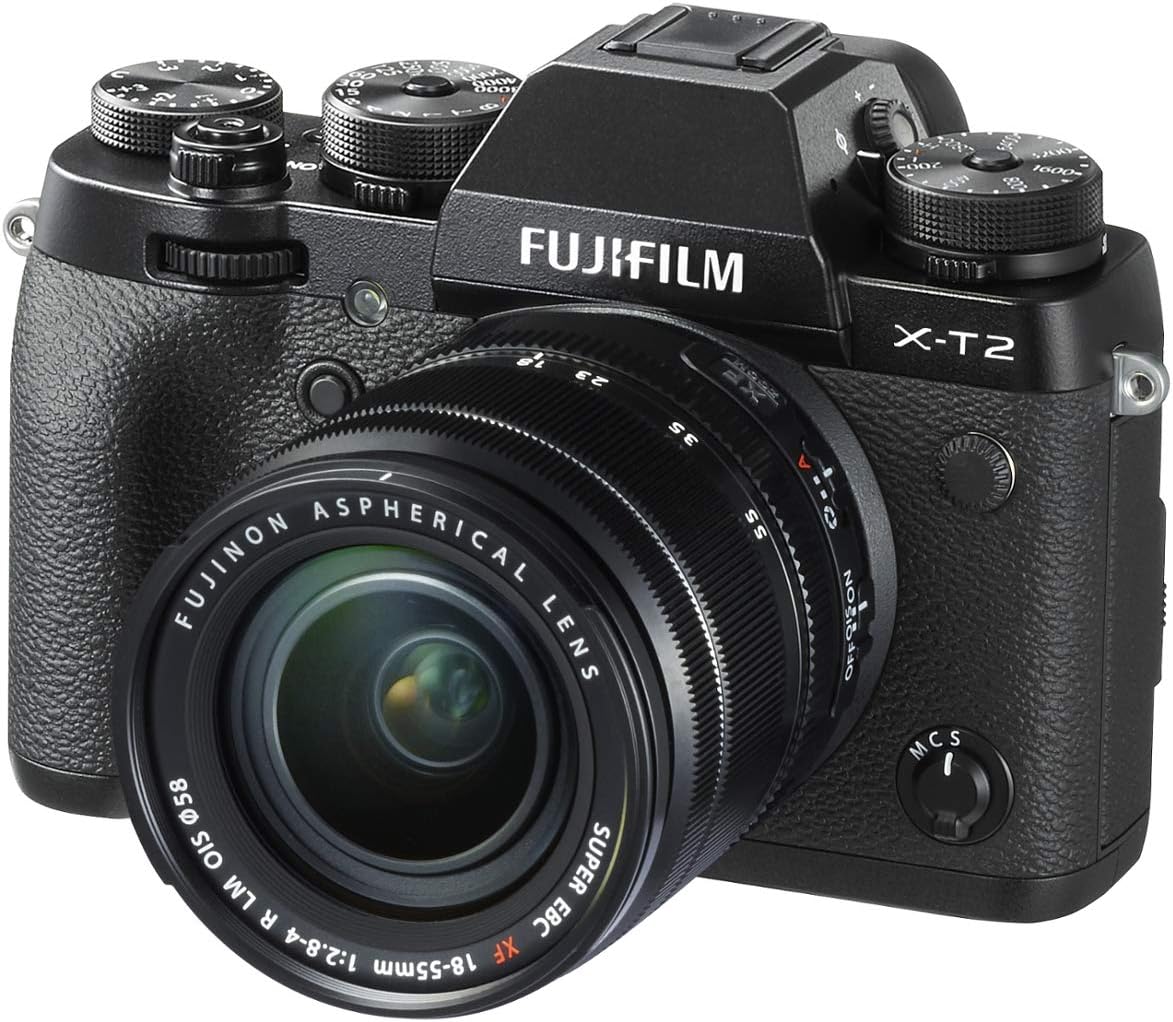 Fujifilm X-T2 Mirrorless Camera with XF 18-55mm Lens