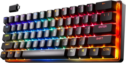 SteelSeries 64842 Apex Pro Mini Wireless Gaming Keyboard