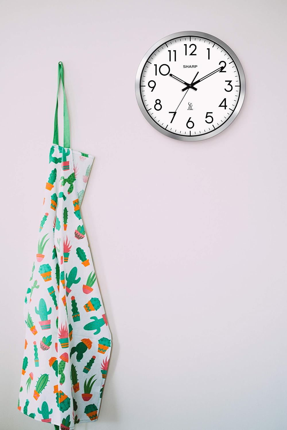 Sharp Atomic Analog 12" Wall Clock