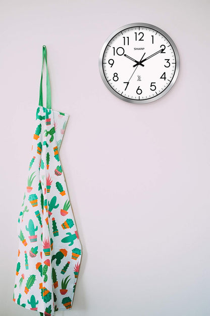Sharp Atomic Analog 12" Wall Clock