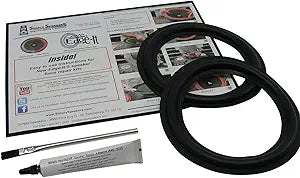 Yamaha 4330174082 7" Rubber Speaker Repair Kit (Pair)