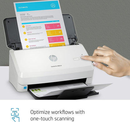 HP Pro 3000 s4 ScanJet 40ppm Duplex Scanner