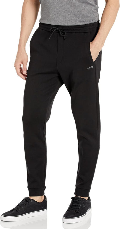 BOSS Curved Logo Regular Fit Men's Sweatpants