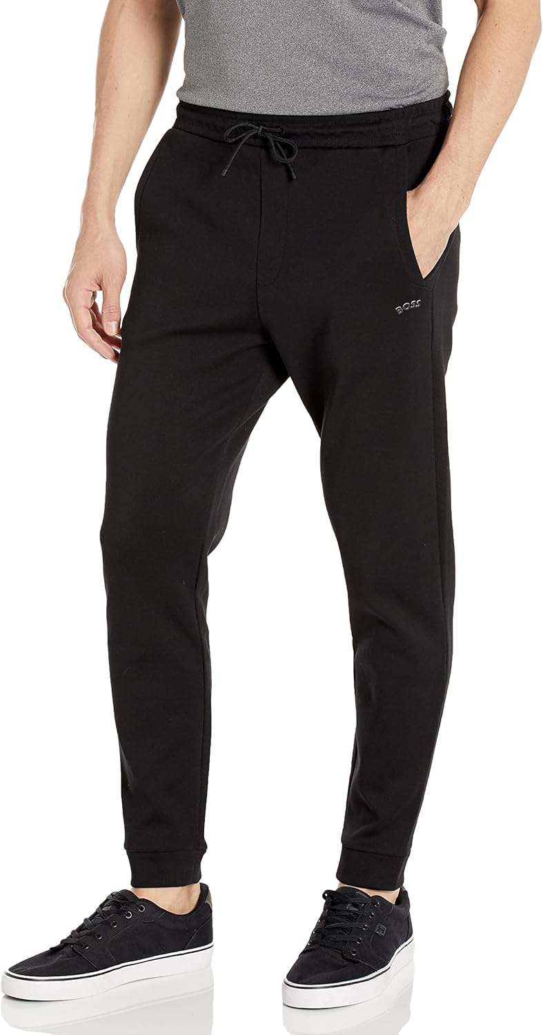 BOSS Curved Logo Regular Fit Men's Sweatpants — main product image