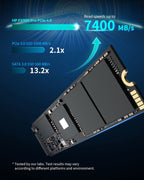 HP FX900 Pro 2TB NVMe Gen4 M.2 Internal SSD