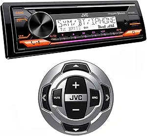 JVC KD-T91MBS Marine Stereo CD BT USB Alexa