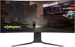 Alienware AW3420DW 34" Curved Gaming Monitor (Renewed)