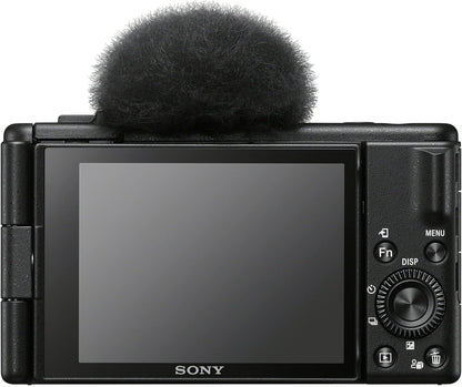 Sony CRT2SNZV1FB ZV-1F Vlogging Camera (Renewed)