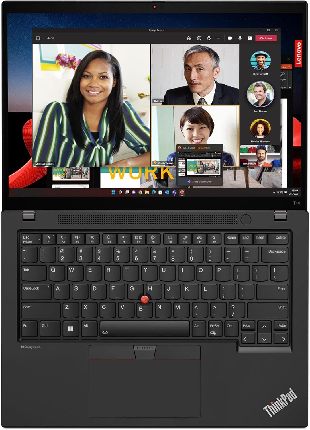 Lenovo 21HD0077 Thinkpad T14 Gen 4 i7 Touchscreen Laptop