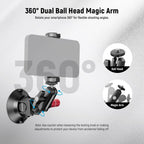 Neewer 10104421 Suction Cup Camera Mount with Magic Arm