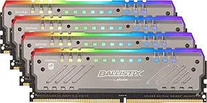 Crucial Ballistix Tactical Tracer RGB 64GB DDR4 3000MHz Gaming Memory — main product image