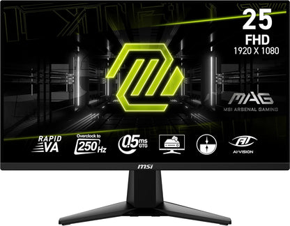 MSI MAG255XFV 25-inch FHD 250Hz Gaming Monitor