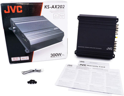 JVC KS-AX202 300W 2-Channel Class AB Amplifier