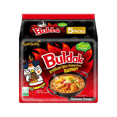 Samyang Buldak Hot Chicken Ramen Spicy Noodle 5-Pack