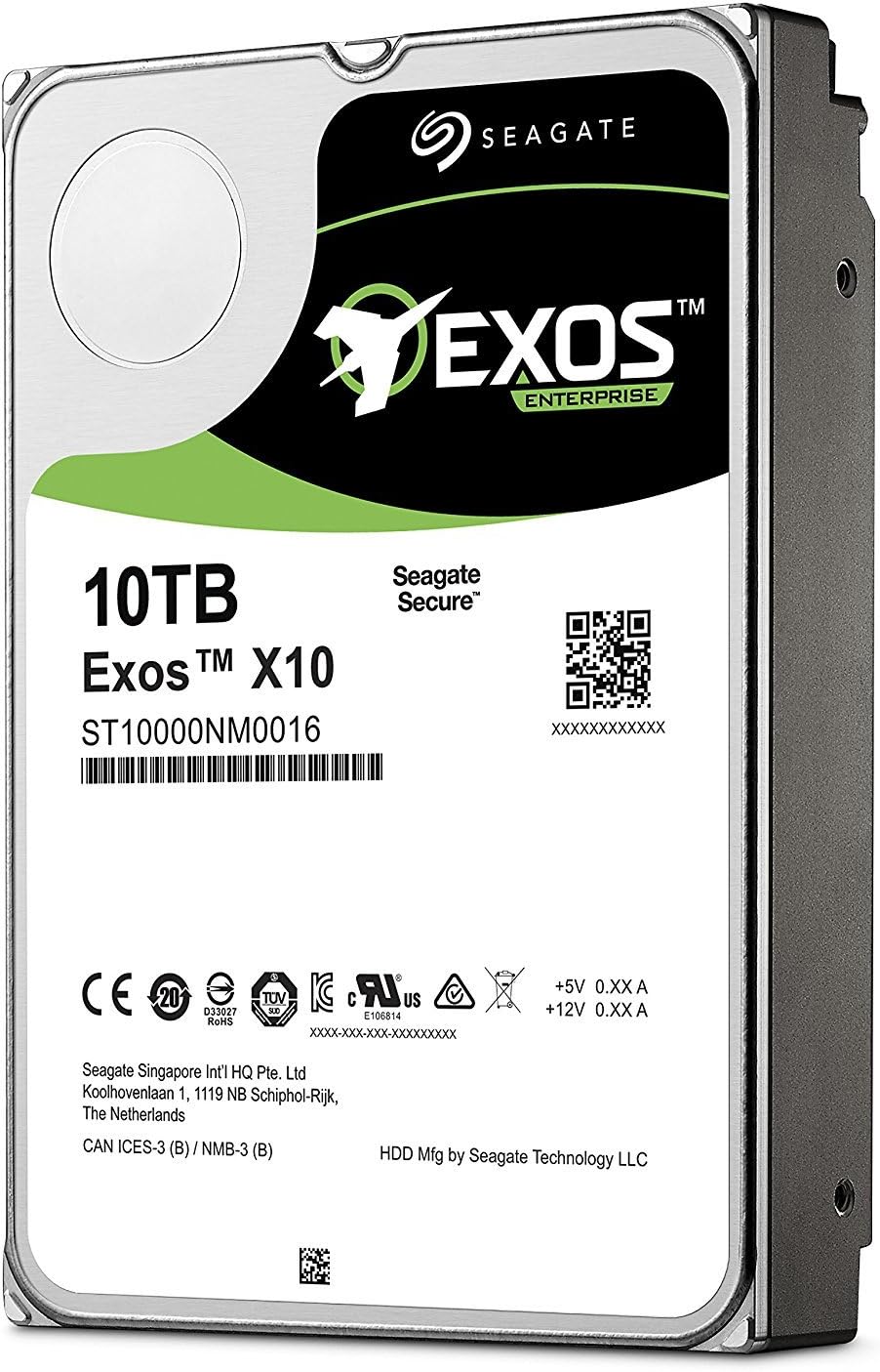 Seagate ST10000NM0016 10TB Enterprise Capacity 7200RPM HDD