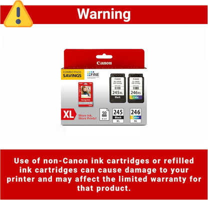 Canon PG-254XL/CL-246XL/GP-502 Ink Value Pack + Photo Paper