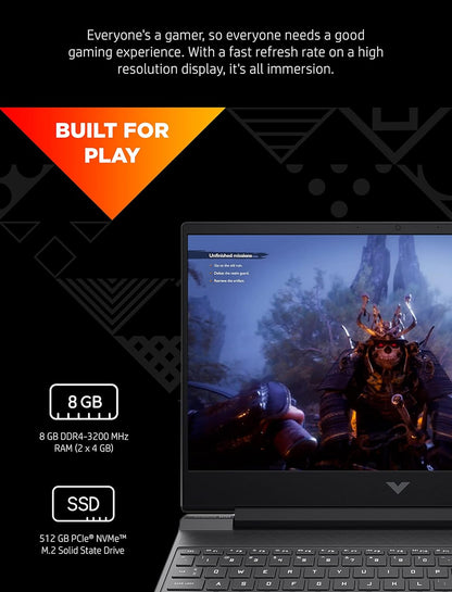 HP 15-fa0020nr Victus Gaming Laptop RTX 3050 Ti