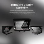 GVM Teleprompters with Carry Case and Tablet Control