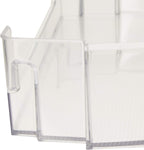 LG MAN63108801 Refrigerator Door Bin: Clear OEM Shelf